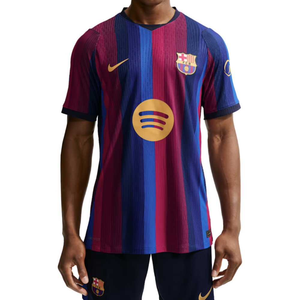 FC Barcelona home jersey in the Nike ADV Match Elite Player Edition, worn front on